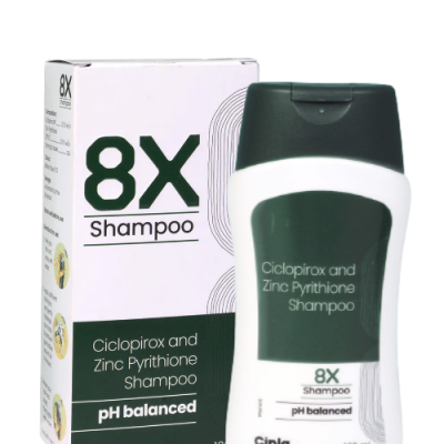 8x shampoo 120 ml