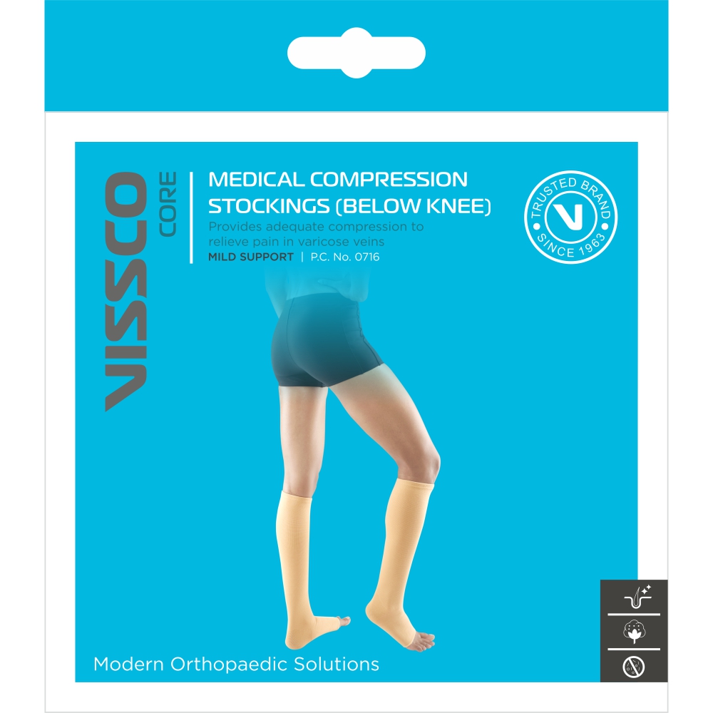 VS-104 Varicose Vein Stocking Below Knee Wholesale Supplier in