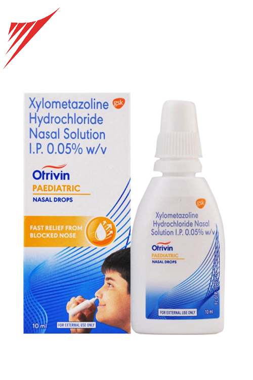 Otrivin Paediatric Nasal Drops 10 ml