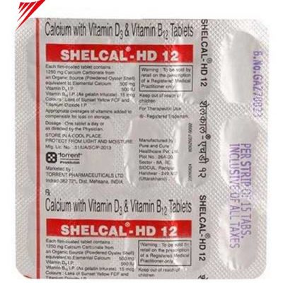 Shelcal hd 12