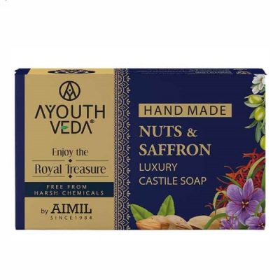 Aimil Nuts & Saffron Luxury Handmade Castile Soap