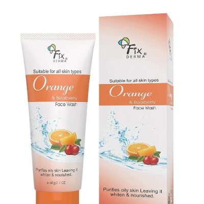 Fixderma Face Wash Orange and Bearberry 60 gm