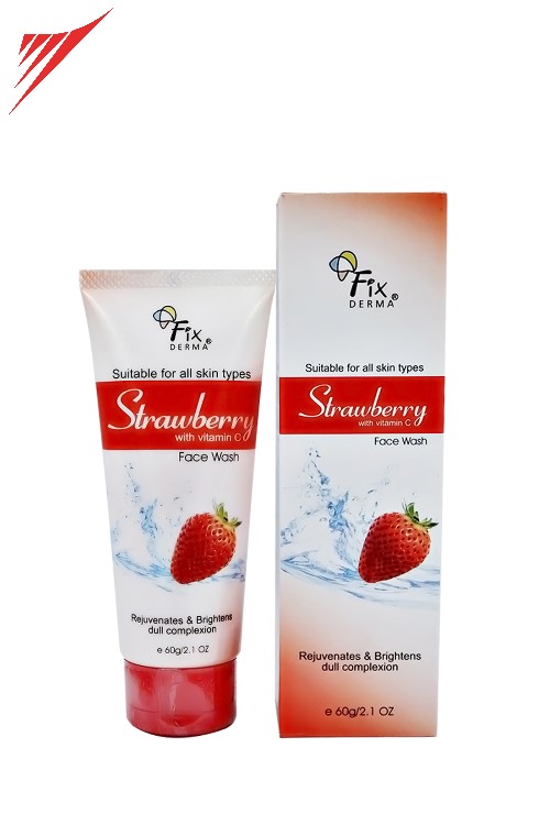 Fixderma Strawberry with Vitamin C Face Wash 60 gm