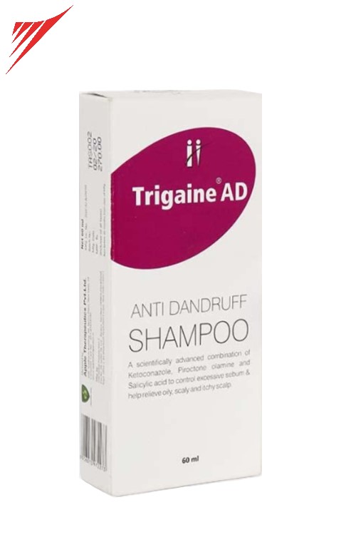 Trigaine AD Anti-Dandruff Shampoo 60 ml