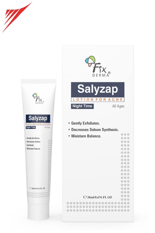 Fixderma Salyzap Lotion For Acne Night Time 20 ml