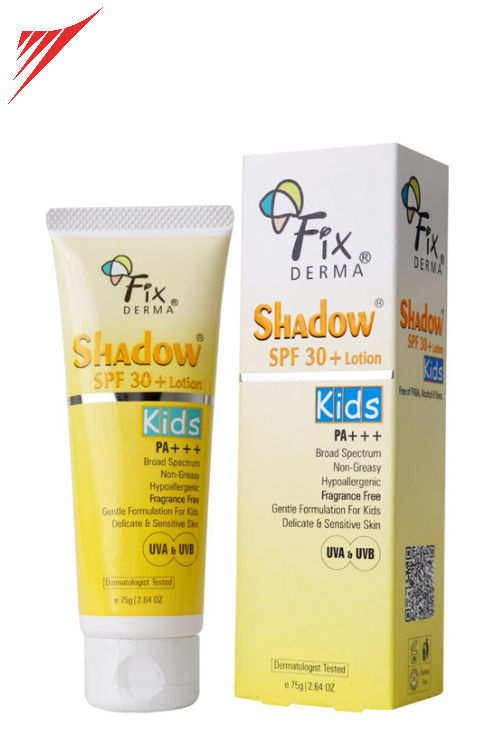 Fixderma Shadow Kids SPF 30+ Lotion 75 gm