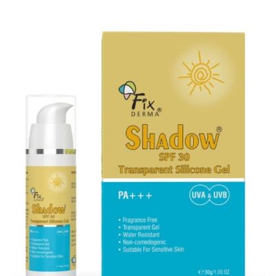 Fixderma Shadow Sunscreen SPF 30 Transparent Silicone Gel