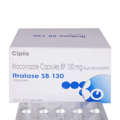 Itralase SB 130 mg Capsule 10's