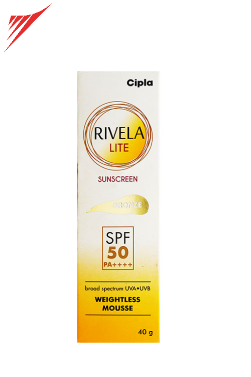 Rivela Lite Bronze SPF 50+ Sunscreen Lotion 40 gm