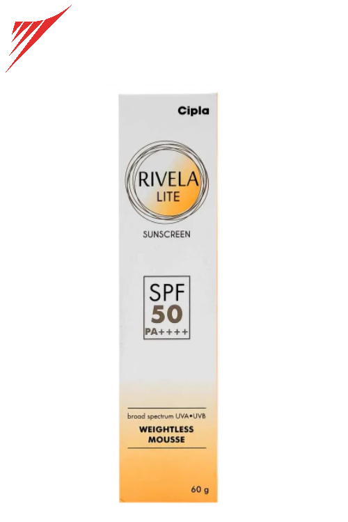 Rivela Lite SPF 50 Sunscreen Cream 60 gm
