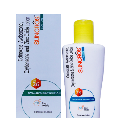Suncros Sunscreen SPF 26 Lotion 100 ml