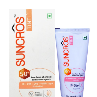 Suncros Tint SPF 50+ Sunprotect Gel 50gm