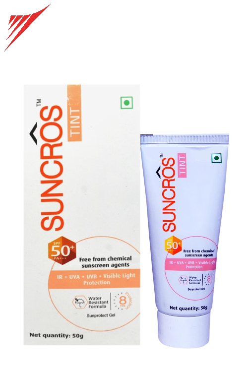 Suncros Tint SPF 50+ Sunprotect Gel 50gm