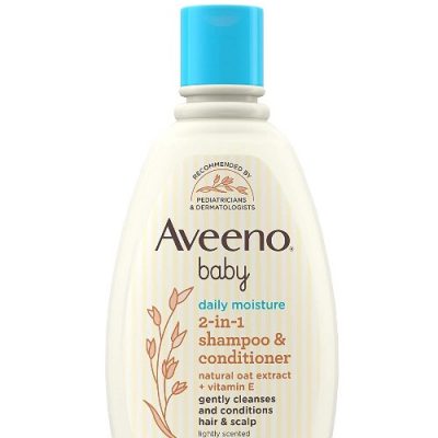 Aveeno Baby Daily Moisture 2-in-1 Shampoo & Conditioner 354 ml
