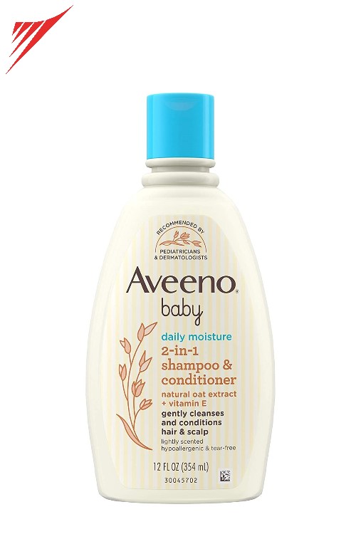 Aveeno Baby Daily Moisture 2-in-1 Shampoo & Conditioner 354 ml