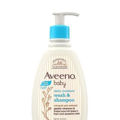 Aveeno Baby Daily Moisturising Wash & Shampoo 354 ml
