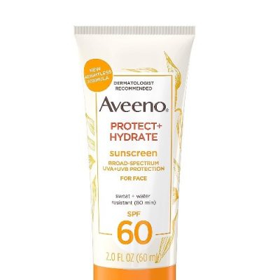 Aveeno Protect + Hydrate Moisturizing SPF 60 Sunscreen Lotion 60 ml