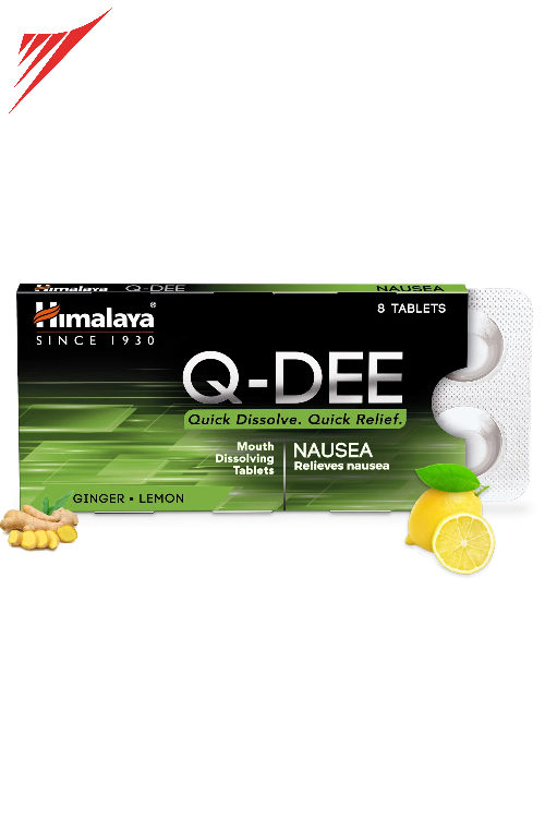 Himalaya Q-Dee Nausea Mouth Dissolving Tablet