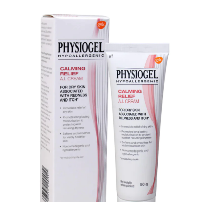 Physiogel Hypoallergenic Calming Relief A.I Cream 50 gm