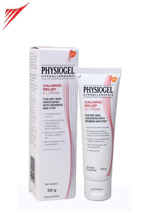 Physiogel Hypoallergenic Calming Relief A.I Cream 50 gm