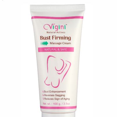Vigini 100% Natural Actives Breast Bust Enlargement Massage Cream 100 gm