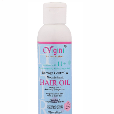 Vigini 100% Natural Actives Damage Control & Nourishing Hair Oil 100 ml