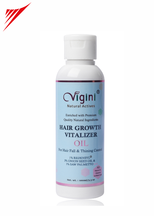 Vigini 100% Natural Actives Growth Vitalizer Hair Oil 100 ml