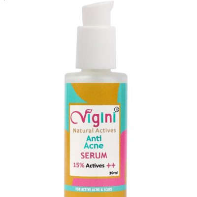 Vigini 15% Natural Actives Anti Acne Serum 30 ml