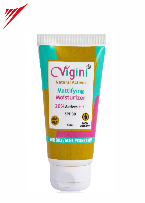 Vigini 20% Natural Actives SPF 30 Mattifying Moisturizer 50 ml