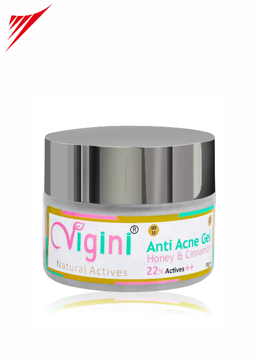 Vigini 22% Natural Actives Anti Acne Gel 50 gm
