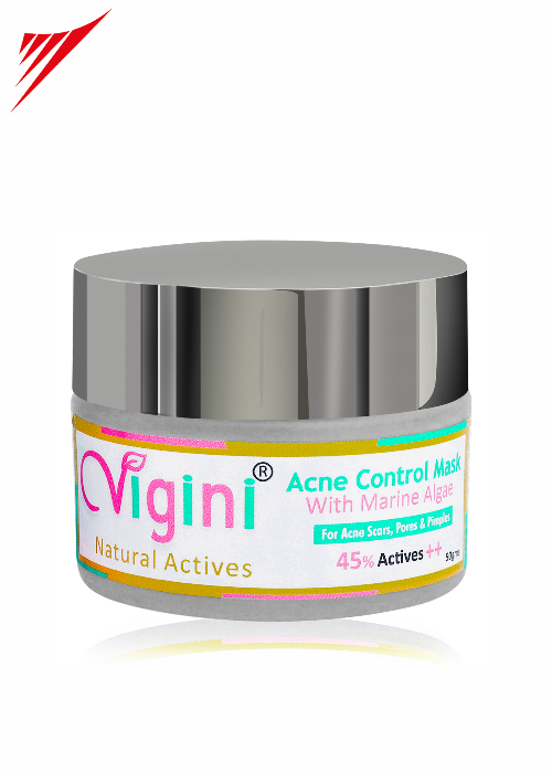 Vigini 45% Natural Actives Acne Control Mask 50 gm