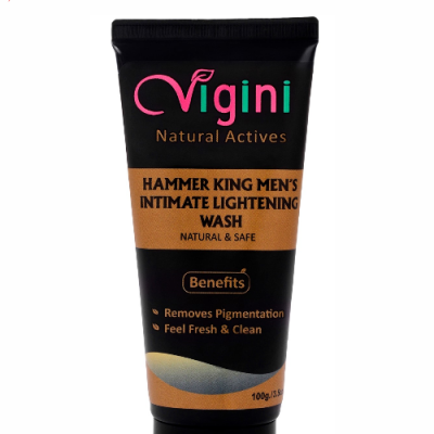 Vigini Natural Hammer King Intimate Wash for Men 100 gm